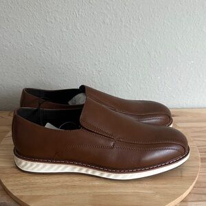 Stafford Carson Boys Round Closed Toe Slip-On Shoe new 7M